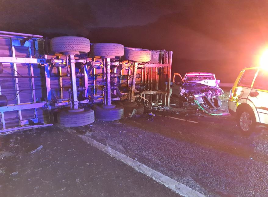 Overturned Lorry Closes M6 In Cumbria After Collision | News - Greatest ...